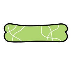 Colored pillow Motif cartoon set