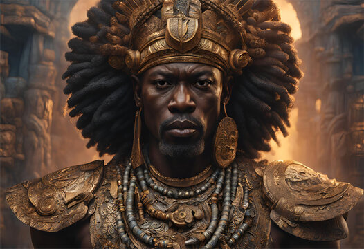 Ogum, a divindade que brande a espada e forja o ferro.