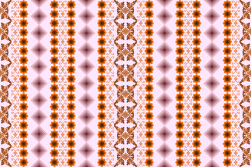 Ethnic Aztec geometric orientalist traditional seamless pattern. Native geometry boho Ikat texture elements design for fabric, clothing, embroidery, ornament, wallpaper, background, print, decor
