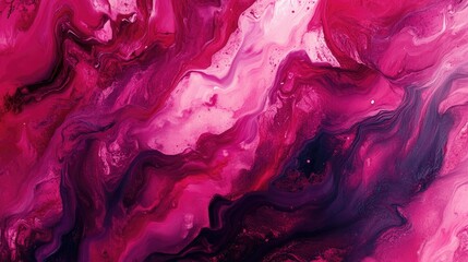 Obraz premium Vivid magenta tones forming an abstract design, perfect for eye-catching and energetic visuals