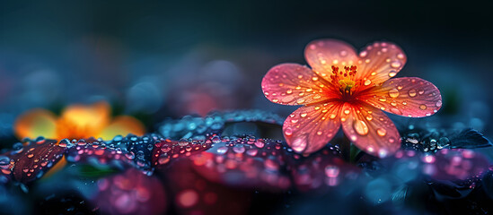 Close-Up of a Design Flower