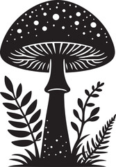 Mushroom vector illustration