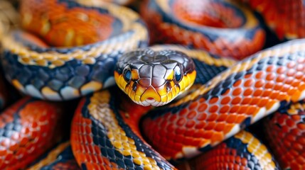 Fototapeta premium Colorful Exotic Snakes 