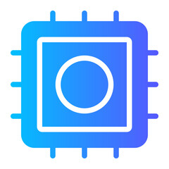 processor gradient icon