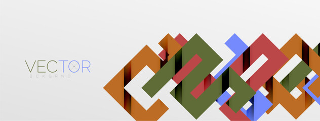 Color bend lines with shadow texture effect. Vector Illustration For Wallpaper, Banner, Background, Card, Book Illustration, landing page