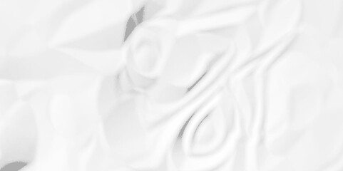 Fototapeta premium White crumpled paper texture. white crumpled paper texture sheet background. Wrinkled paper texture. craft carton surface. 