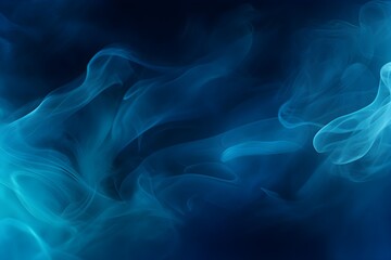 Fototapeta premium Blue smoke abstract background texture