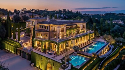 Trends in luxury real estate and high-net-worth individuals.