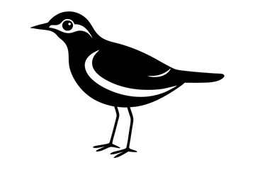 illustration of a bird silhouette vector