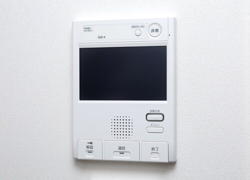 モニター付きインターホン、オートロック解除、アイホンVHK-RMC-S