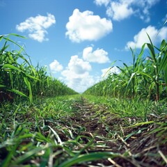 Pesticide application, sugarcane fields, conventional farming, environmental impact