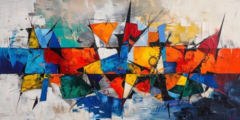 Naklejka premium Modern abstraction wallpaper