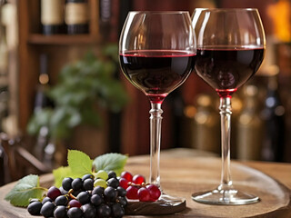 glass of wine