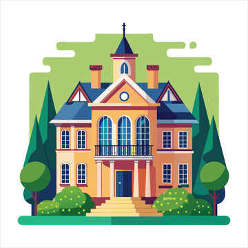 Manor art vector