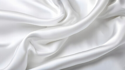 Obraz premium white soft silk cloth background