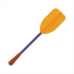Paddle color art vector