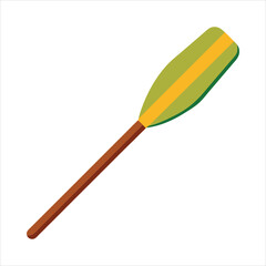 Paddle color art vector