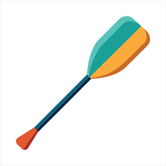 Paddle color art vector