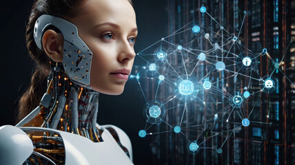 Autonomous Learning: AI robots utilize machine learning algorithms to analyze data, adapt to environments, and enhance their performance without human intervention.