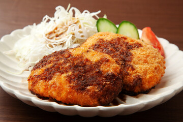 ポテトコロッケ定食