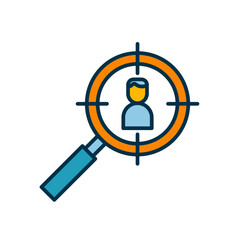 Target Audience for Marketing Icon