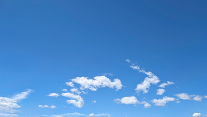 青空　空　雲　背景素材