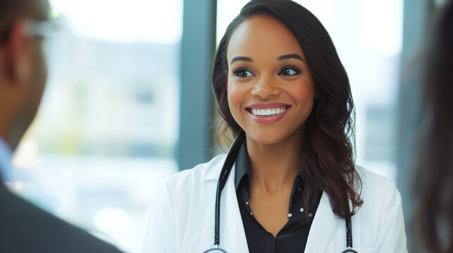 Health care professionals like doctor nurses pathology workers disease researchers working in a laboratory pathology centers modern hospitals smiling discussing enjoying having fun at the hospital and