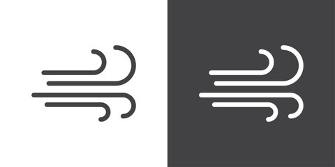 Clean Air Icon vector logo set collection for web app ui