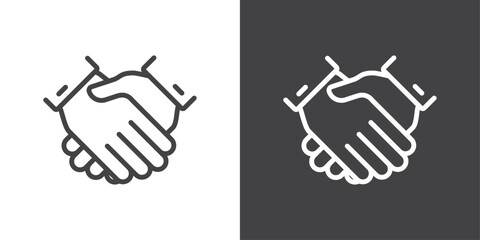 Deal icon vector logo set collection for web app ui