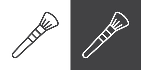 makeup brush icon vector logo set collection for web app ui