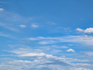 青空　空　雲　背景素材
