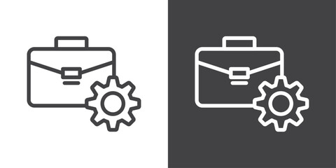 Work experience icon vector logo set collection for web app ui