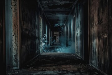 Fototapeta premium Haunted Corridor