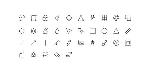 Design - Premium Outlined Icon Pack