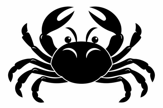 recommend clip art: Sea Crab Vector Silhouette, Crab icon
                    