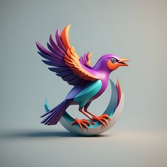 3D Birds Images 