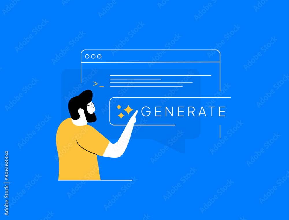 Poster effective prompts for ai image generation. generate ai assistant for content creation - seo articles