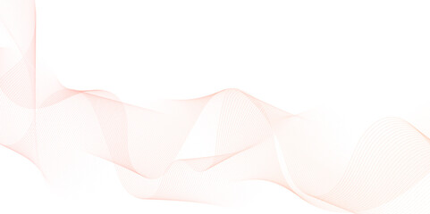 Abstract orange wavy lines Digital frequency track equalizer background. Curved wave smooth stripe seamless pattern. Wave lines created using blend tool. graphic design template banner business wave.