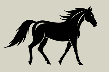 
morgan horse silhouette, horse silhouette vector