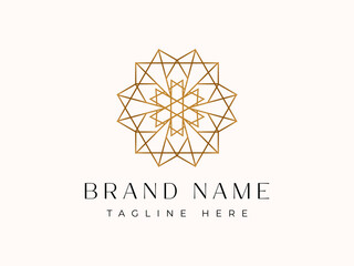 Luxury Geometric logo - Design a hexagonal Arabic Islamic ornament logo