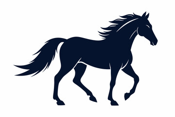 
morgan horse silhouette, horse silhouette vector