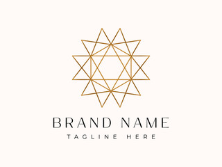 Luxury Geometric logo - Design a hexagonal Arabic Islamic ornament logo