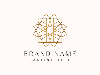 Luxury Geometric logo - Design a hexagonal Arabic Islamic ornament logo