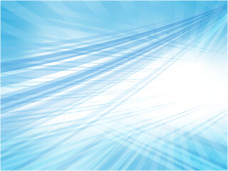 透明感溢れる近未来的なイメージのアブストラクト背景_ライトブルー