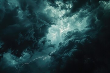 Lightning-filled Cloud