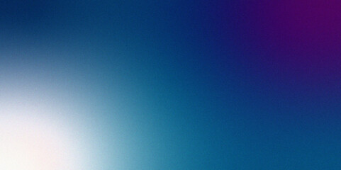 Neon blue light leaks effect background .Abstract noise background with  blue and purple gradient for appealing and modern aesthetic Gradient white blue purple blur abstract background	