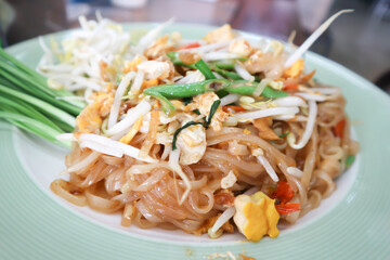 stir fried noodles or pad thai , noodles without soup