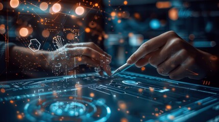 AI-Driven Creativity: Artists and designers using AI tools to generate innovative and creative digital artwork.