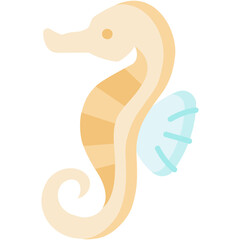Obraz premium Seahorse Illustration