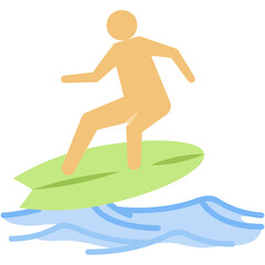 Surfing Illustration